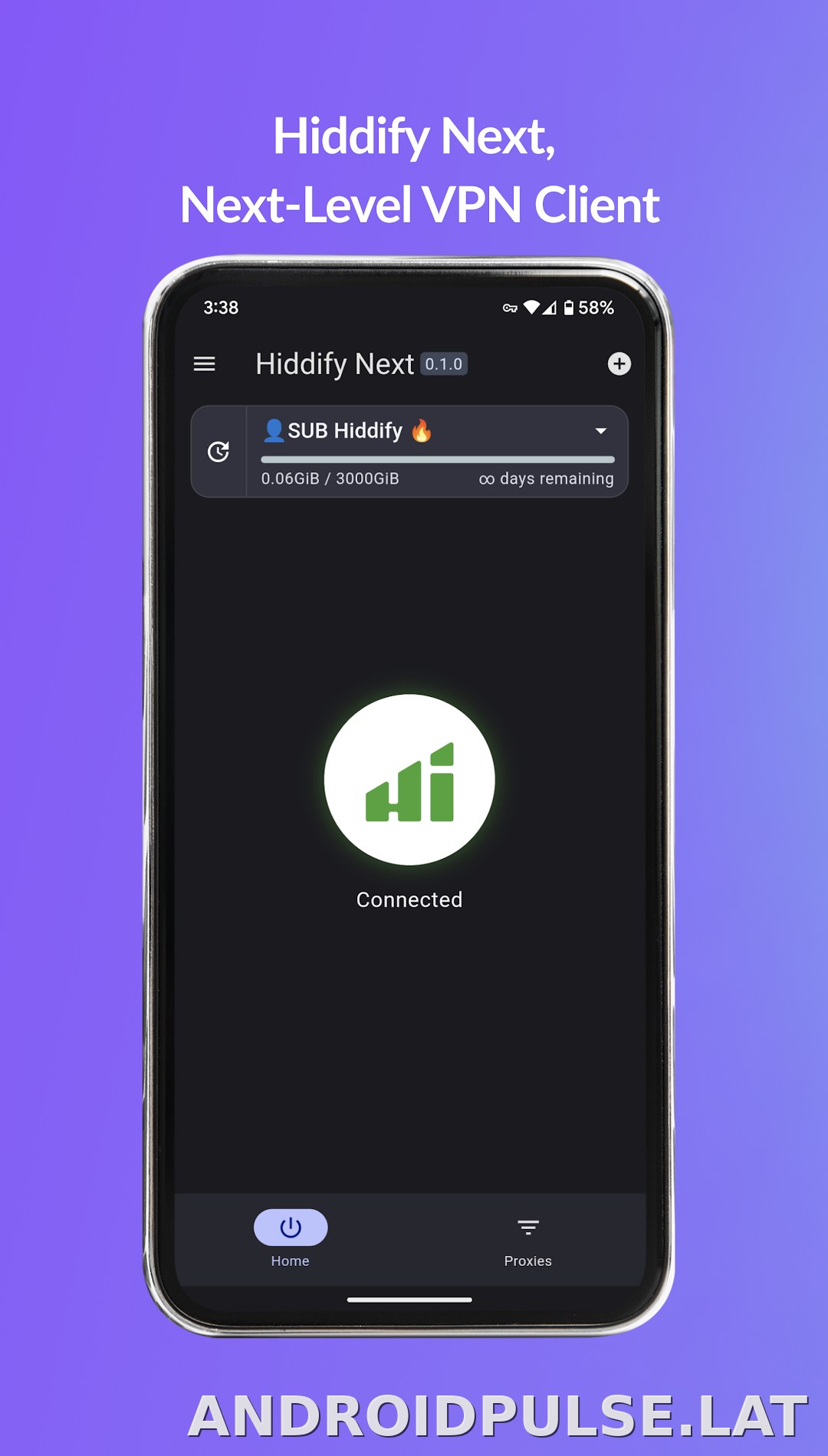 Hiddify скриншот 1